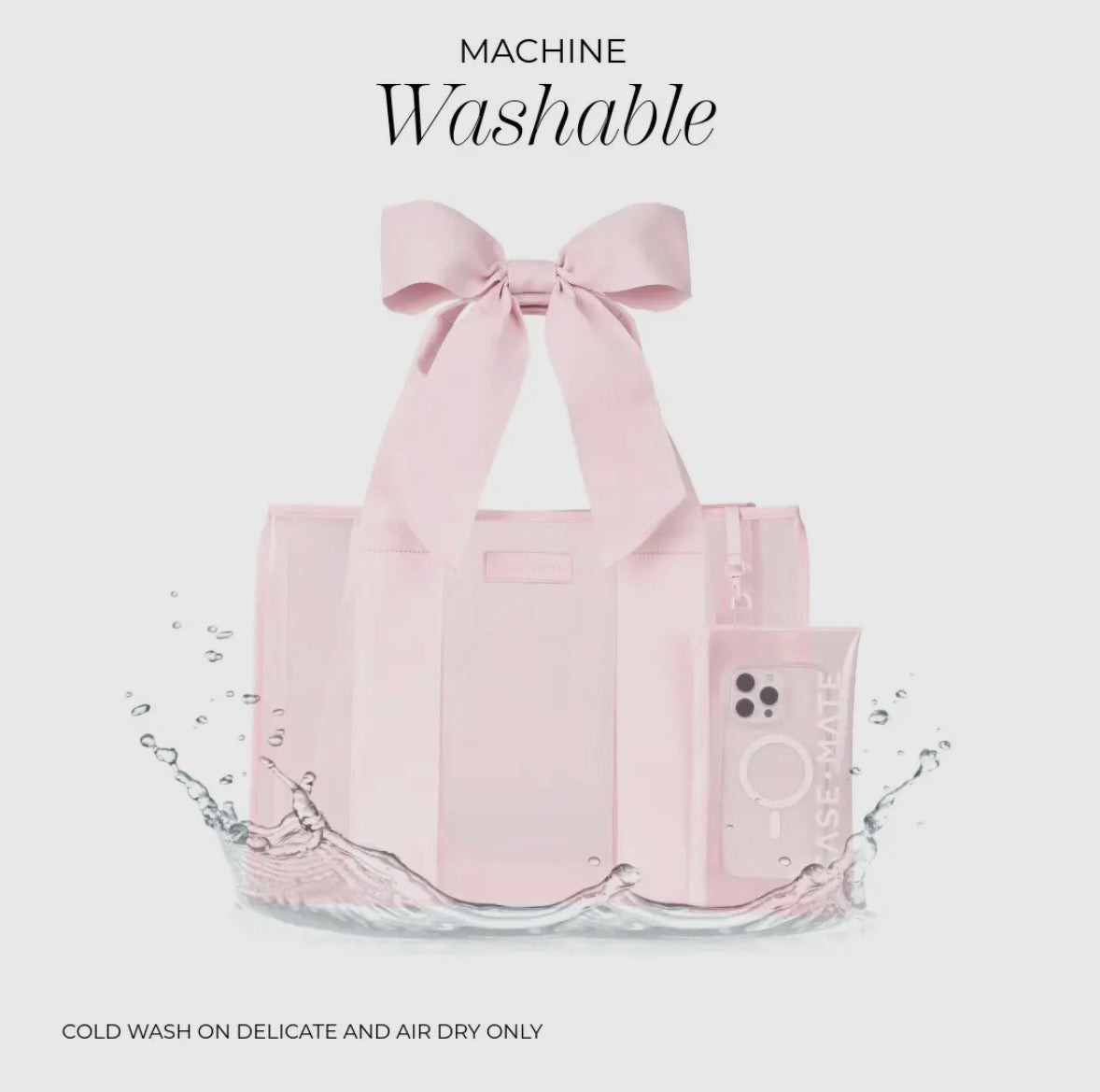 Case-Mate Ballet Pink Jelly Tote Bag