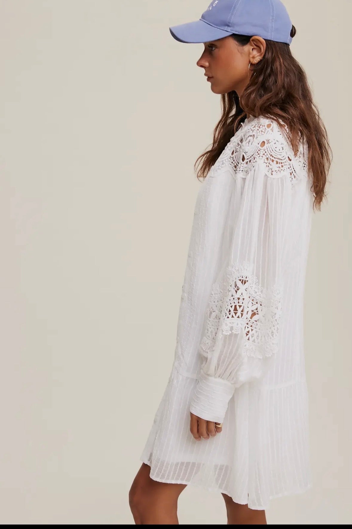 Enchanted Ivory Lace Dress/Kimono