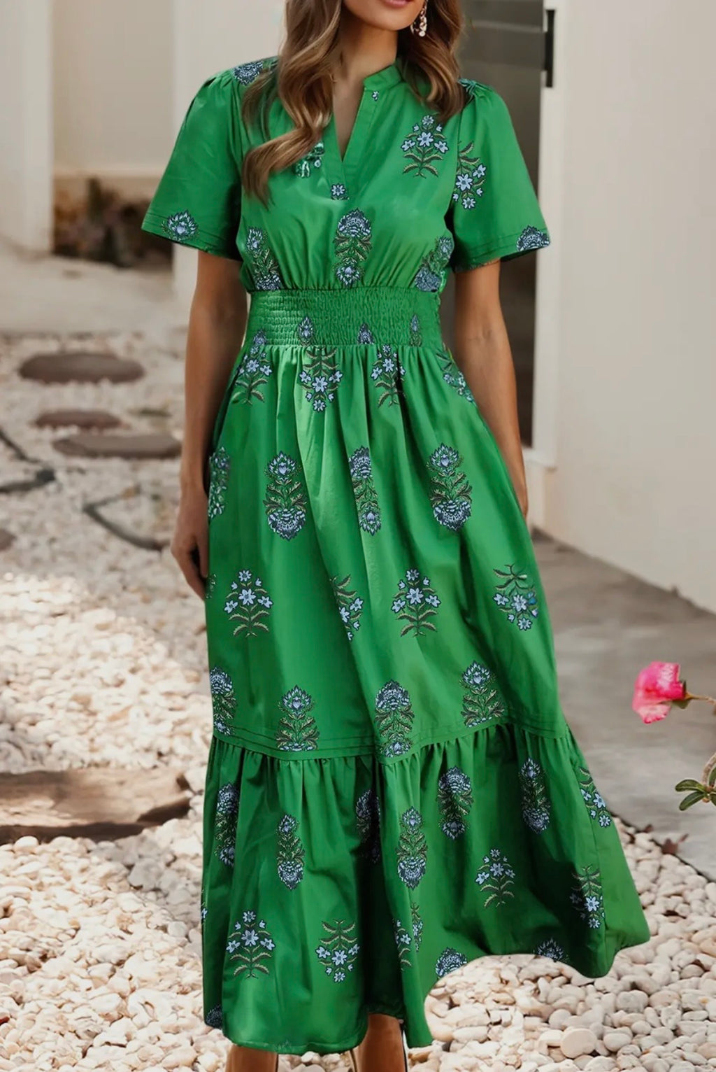 Sprig Poplin Dress