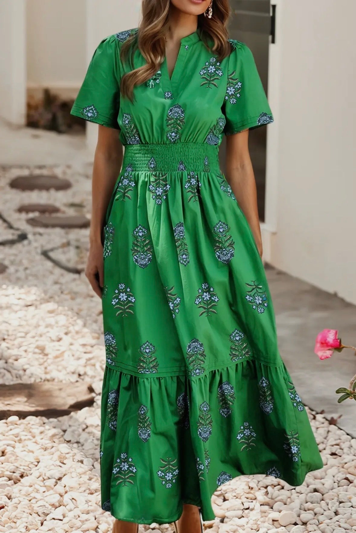 Sprig Poplin Dress