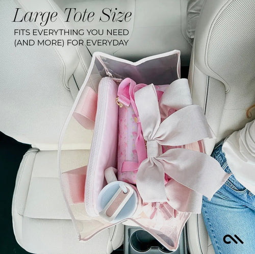 Case-Mate Ballet Pink Jelly Tote Bag