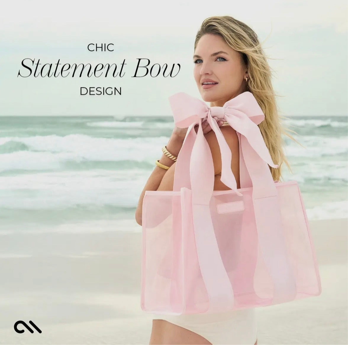 Case-Mate Ballet Pink Jelly Tote Bag