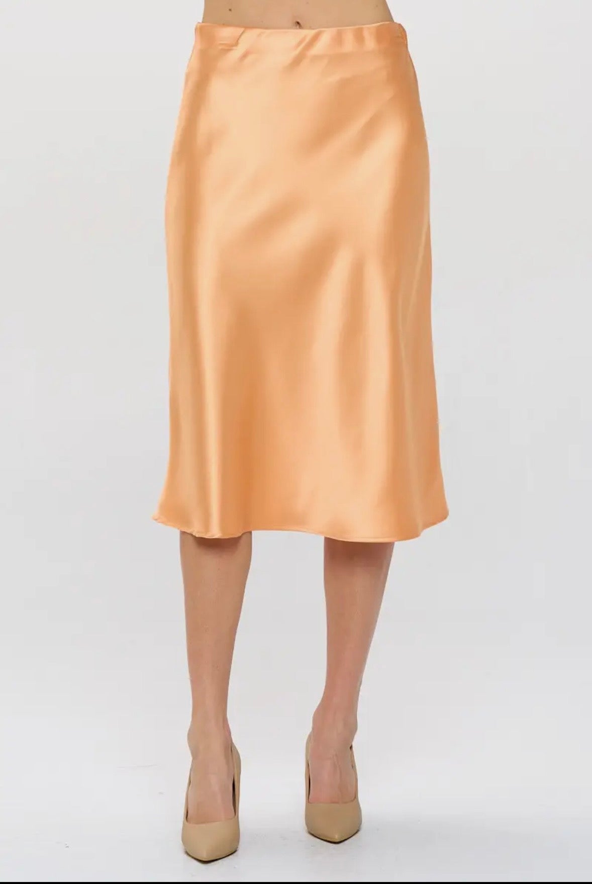 The Satin Charm Skirt