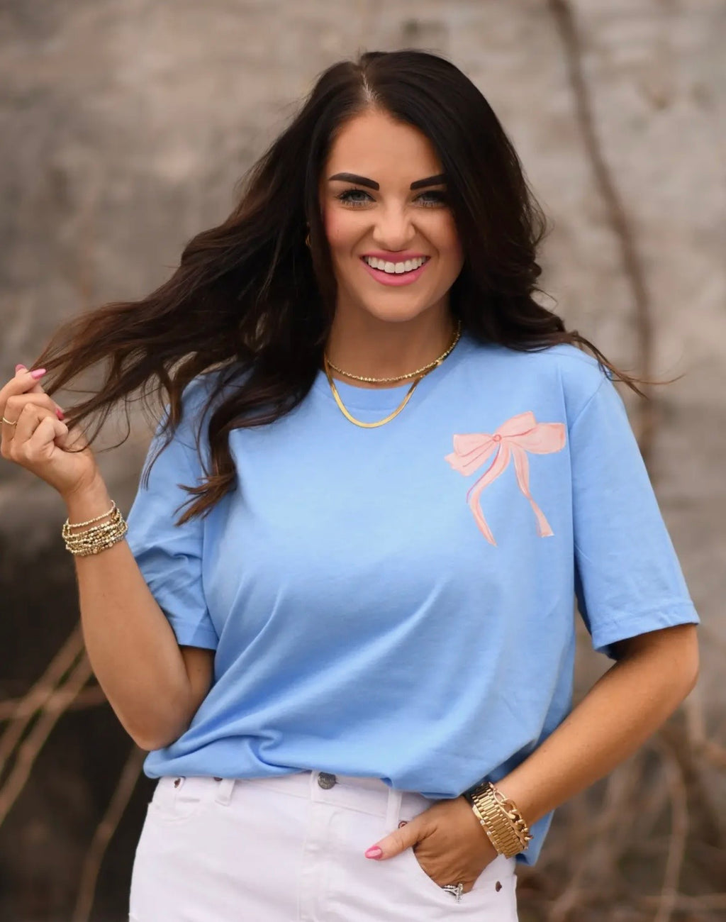 Stay Sweet Peaches Tee