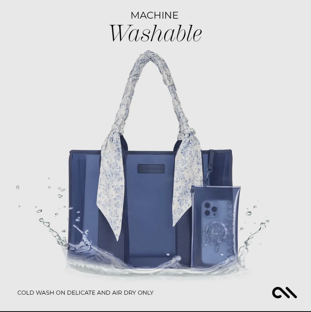 Case-Mate Something Navy Twilly Jelly Tote Bag