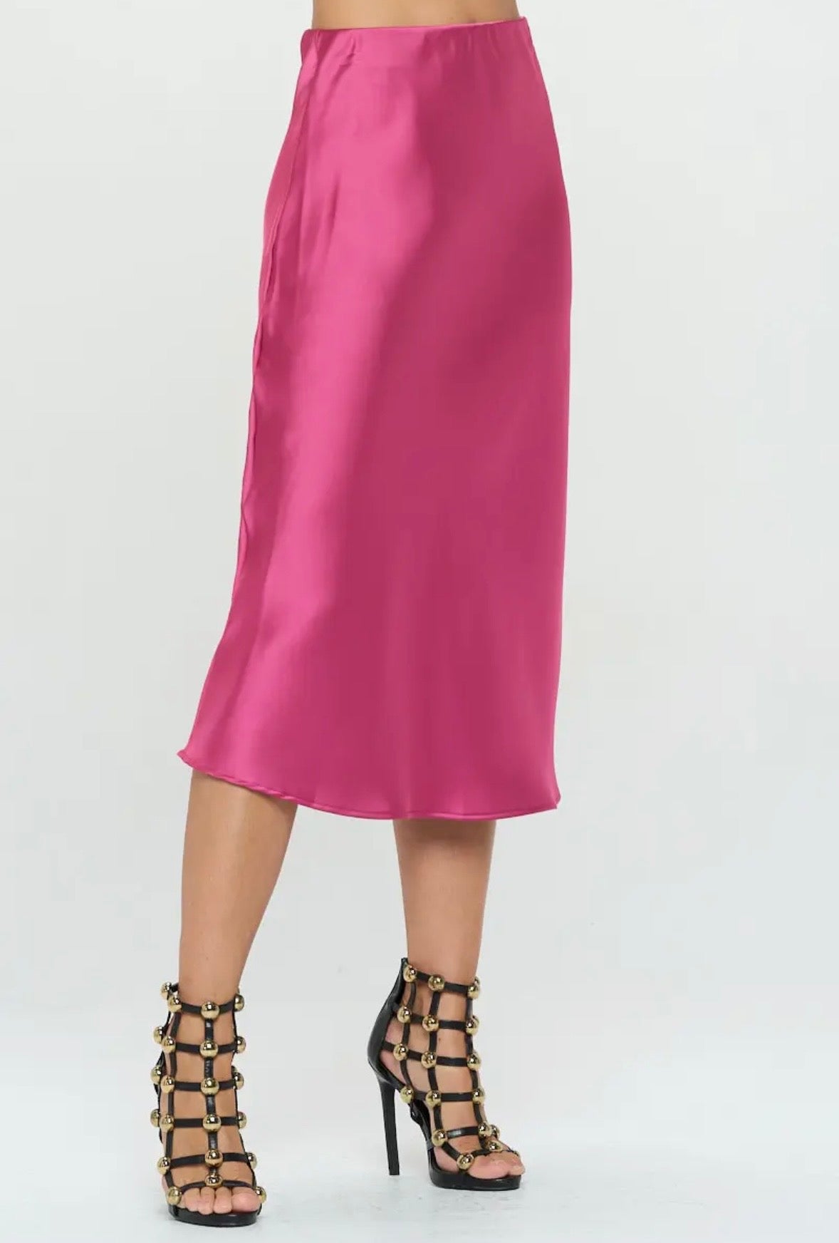 The Satin Charm Skirt