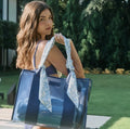 Case-Mate Something Navy Twilly Jelly Tote Bag