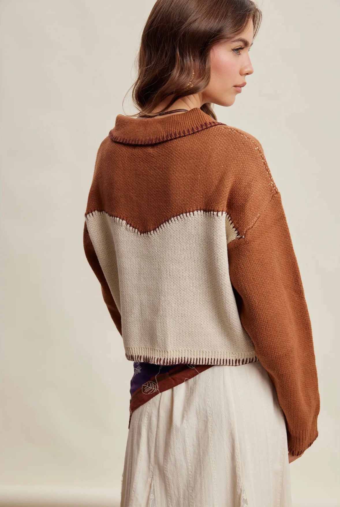 Whispering Hooves Sweater by Listicle