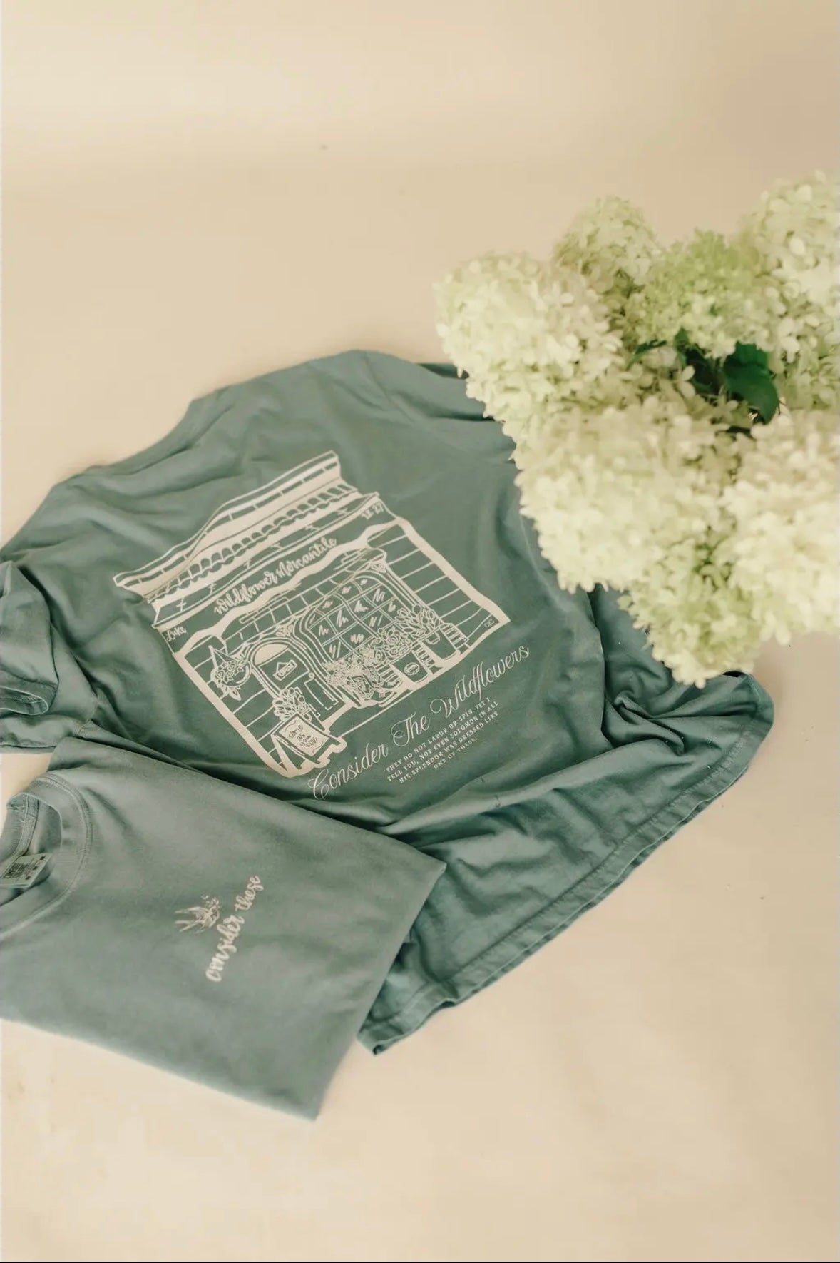 Wildflower Mercantile, Consider These Tee