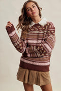 Highland Flora Sweater by Listicle