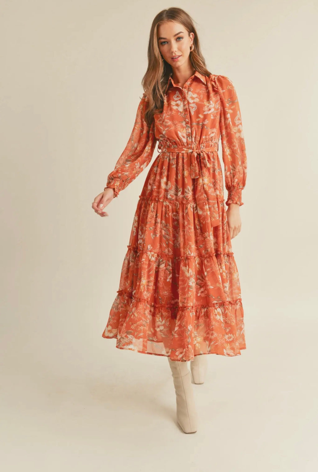 Autumn Bouquet Dress by &Merci