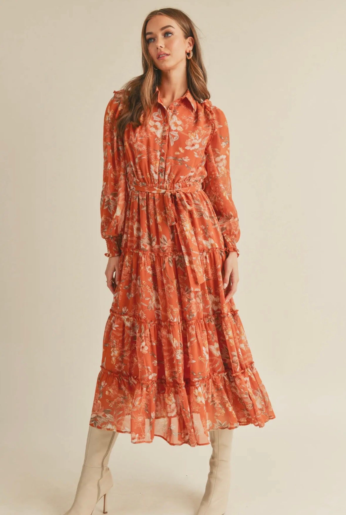 Autumn Bouquet Dress by &Merci