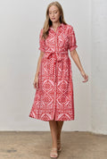 Blushing Botanical Dress