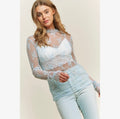 The Lainey Lace Layering Top