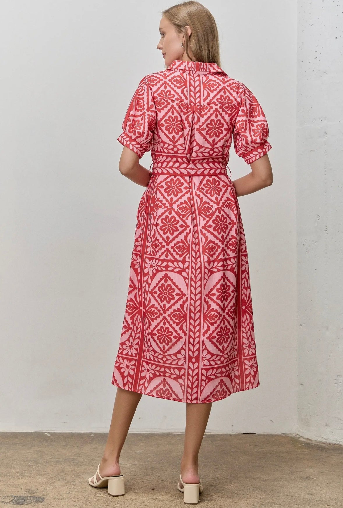 Blushing Botanical Dress