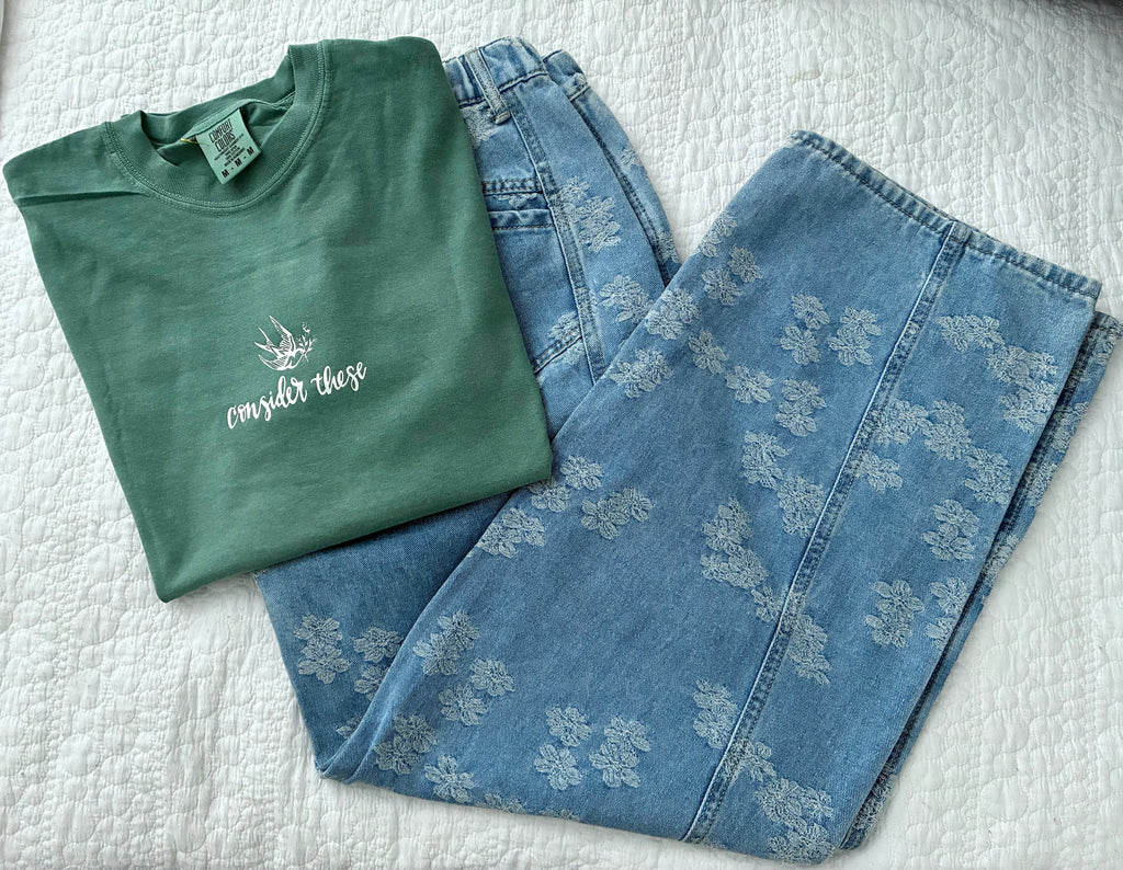Wildflower Mercantile, Consider These Tee