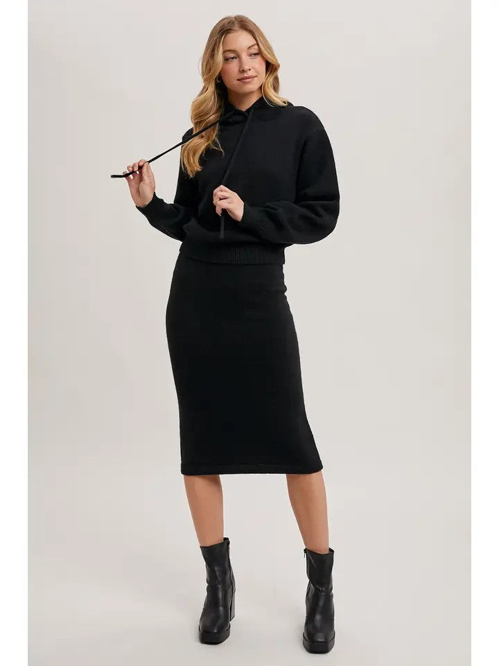 The Perfect Hoodie-Skirt Duo by BLUIVY
