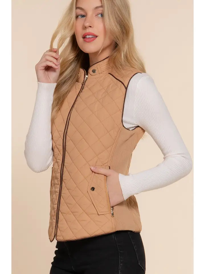 The Saddleback Quilted Vest