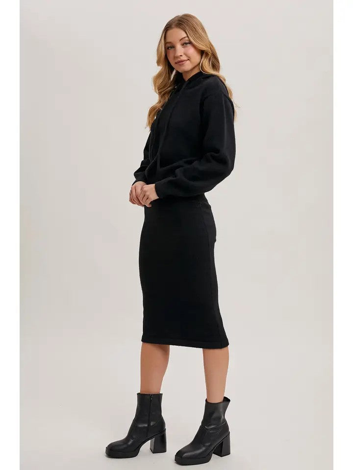 The Perfect Hoodie-Skirt Duo by BLUIVY