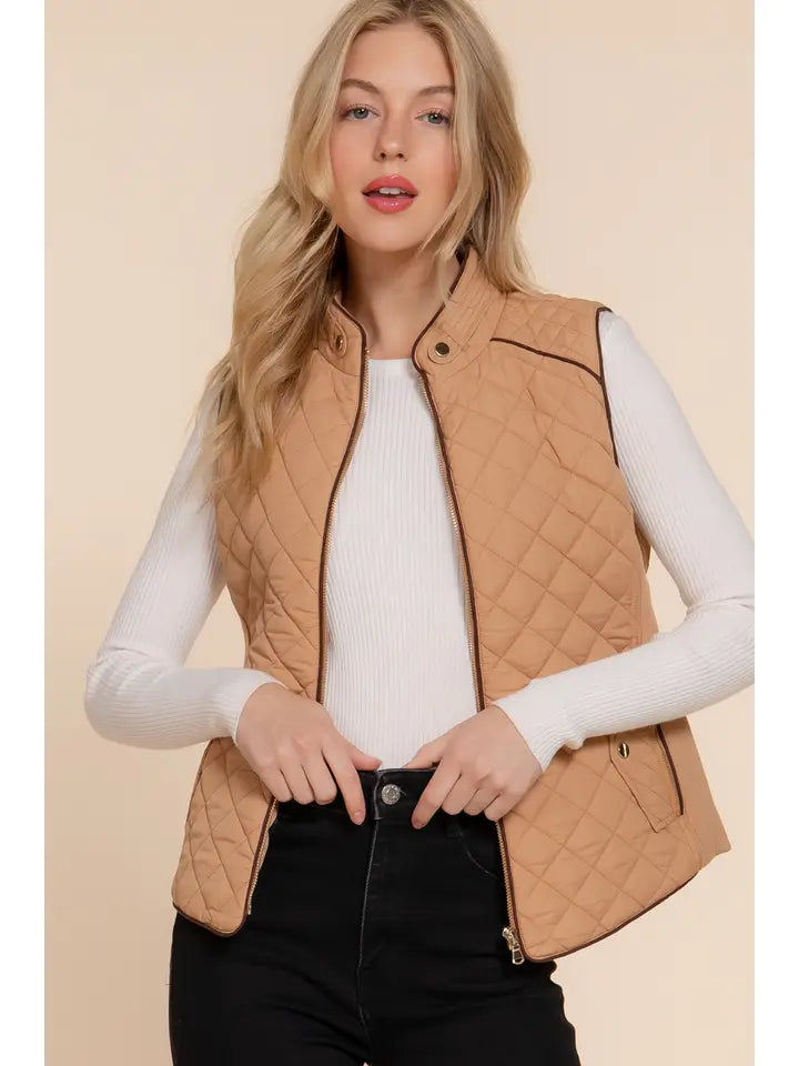The Saddleback Quilted Vest