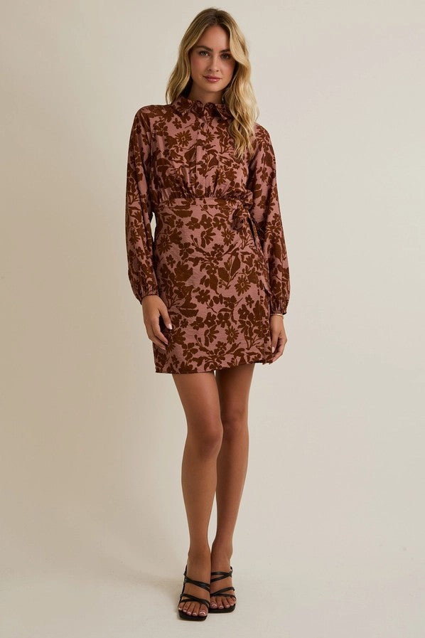 In Full Bloom Mini Dress