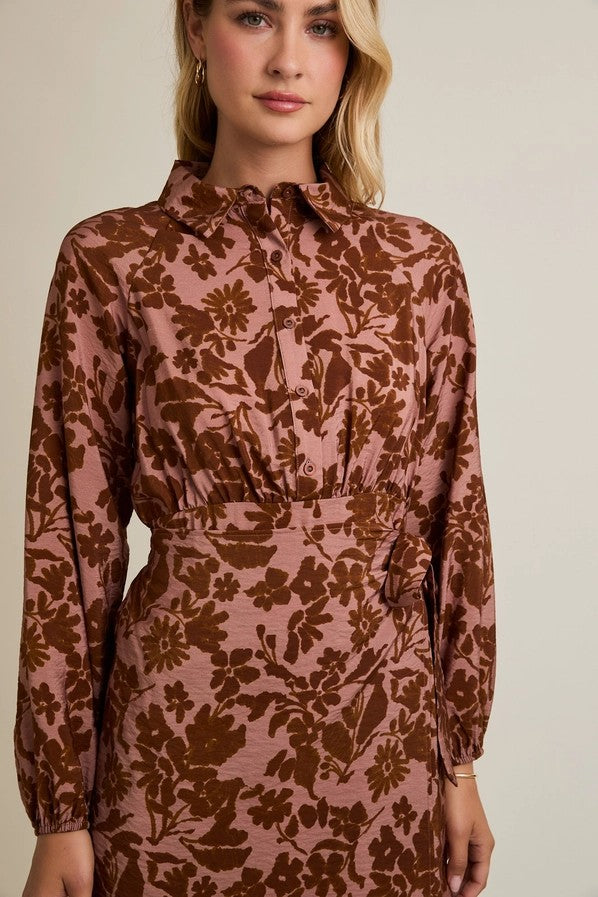 In Full Bloom Mini Dress
